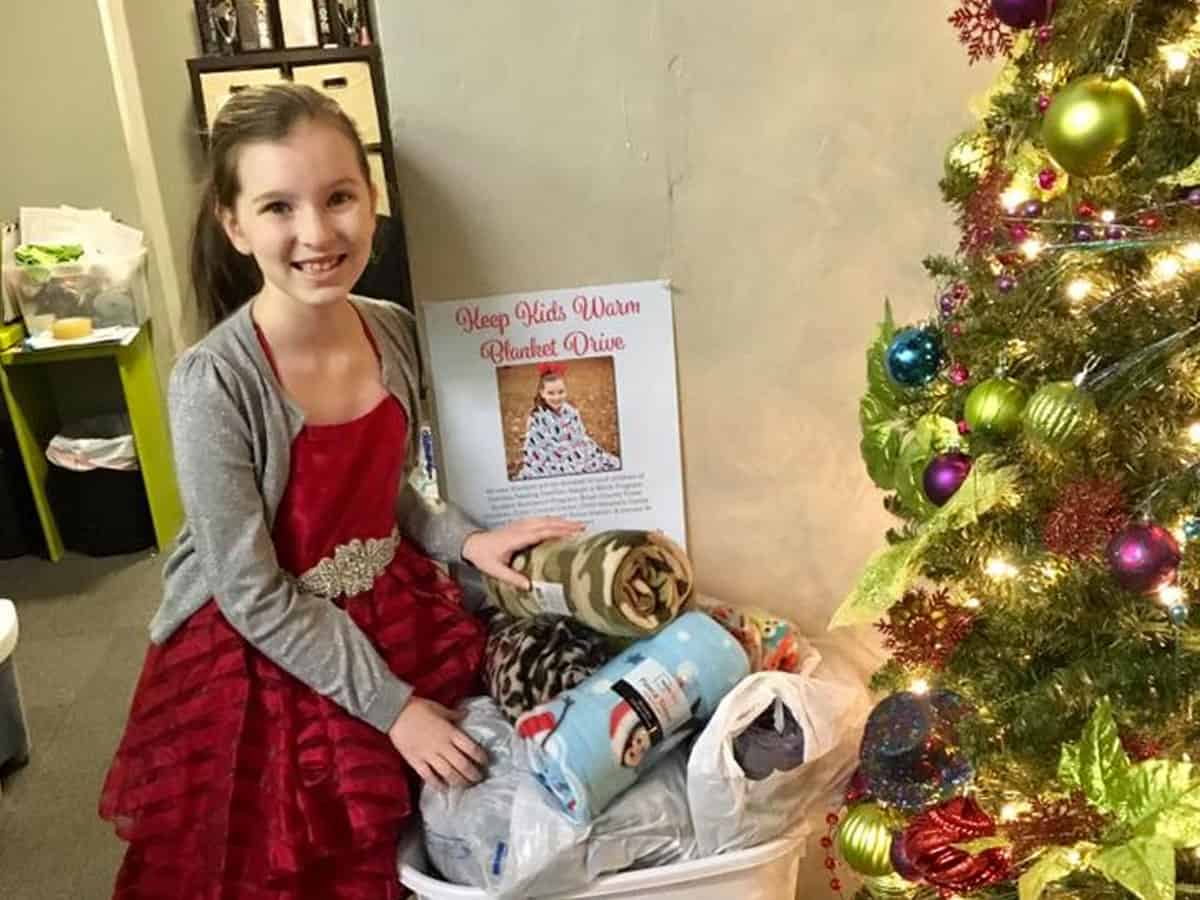 Burkhart's blanket drive grows in its third year - Bryan County Patriot