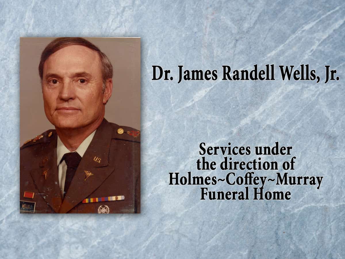 Dr. James Randell Wells, Jr. - Bryan County Patriot