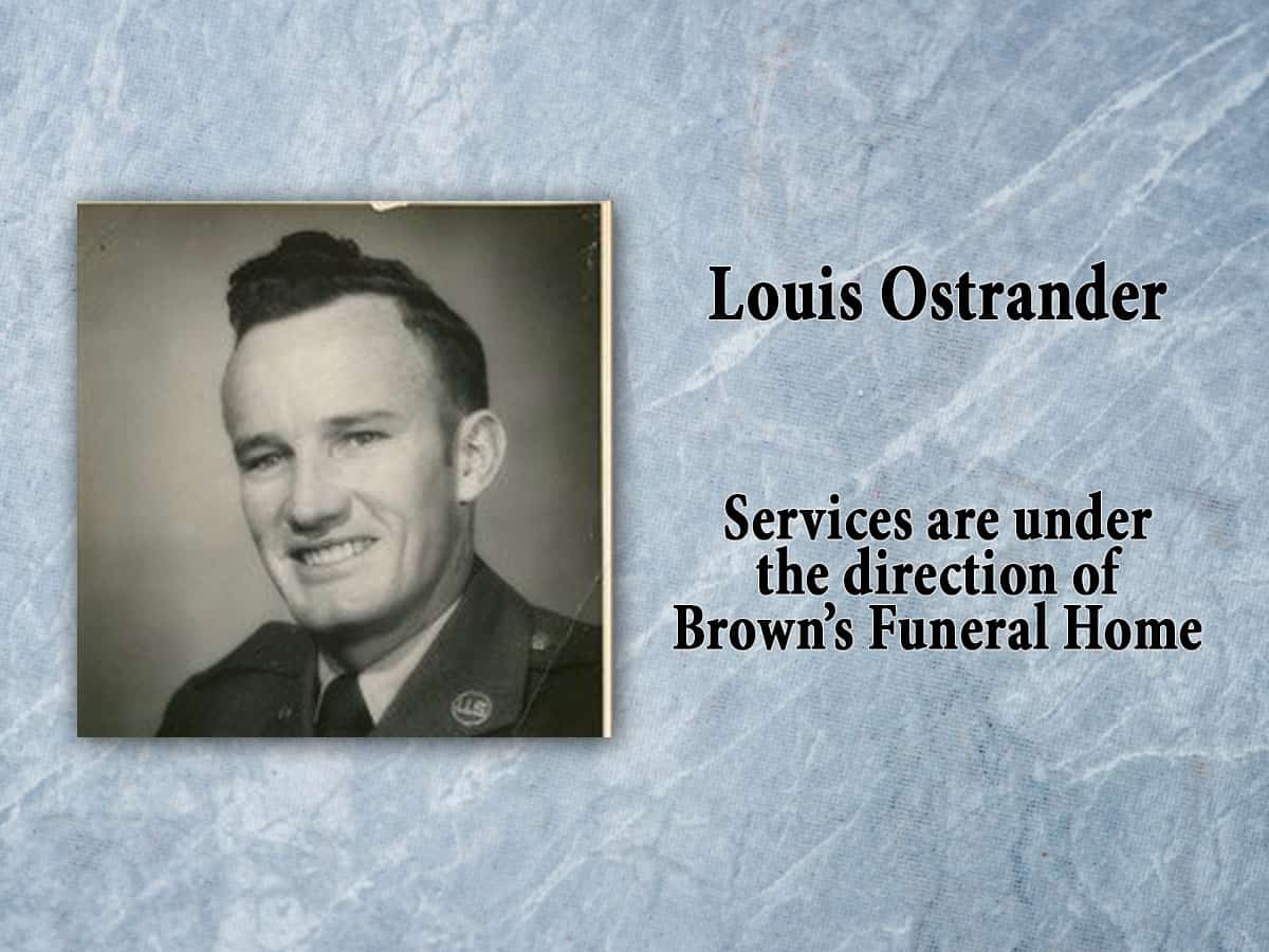 Louis Carl Ostrander Bryan County Patriot